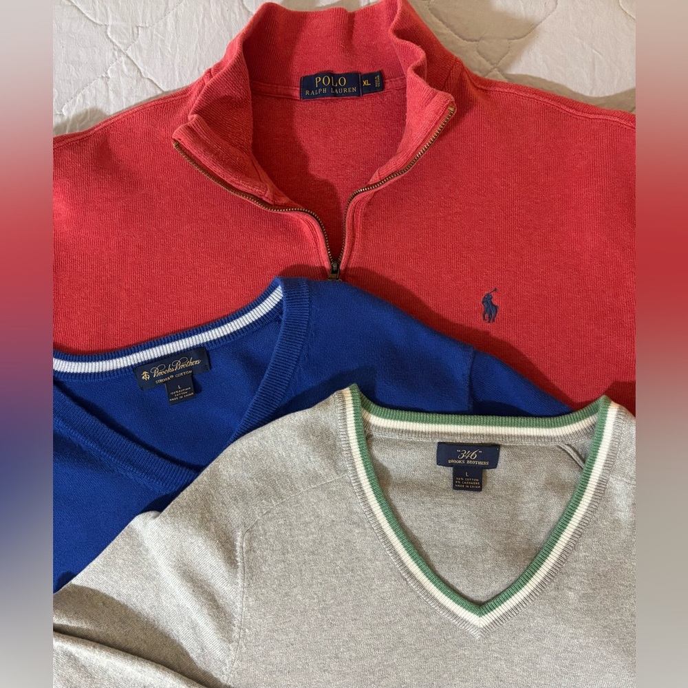 Men’s RL Polo & Brook’s Brothers LOT